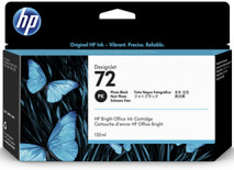 HP 72 130-ml Photo Black DesignJet Ink Cartridge